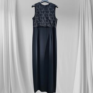 Vintage Evan Picone Evening Full Length Dress